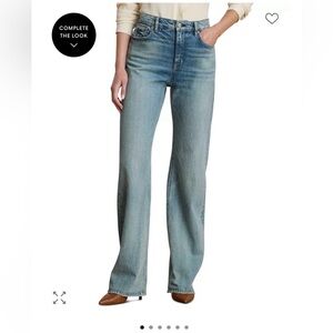 Polo by Ralph Lauren Light Blue Wide-Leg Jeans